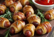 Bite-Sized Pigs in a Blanket Appetizers