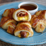 Breakfast Crescent Roll Pigs in a Blanket