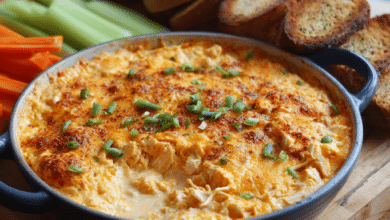 Buffalo Chicken Dip with Rotisserie Chicken
