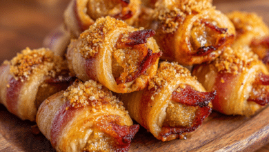 Crispy Golden Pigs in a Blanket
