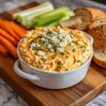 Crockpot Buffalo Chicken Dip with Cream Cheese