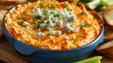 Dump-and-Go Buffalo Chicken Dip