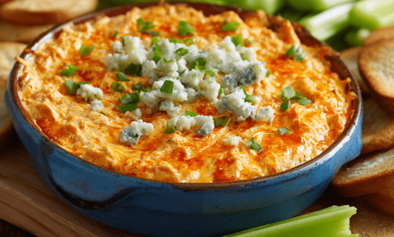 Dump-and-Go Buffalo Chicken Dip
