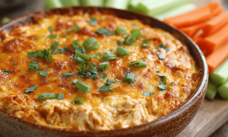 Easy 5-Ingredient Buffalo Chicken Dip