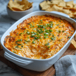 Easy Oven Buffalo Chicken Dip