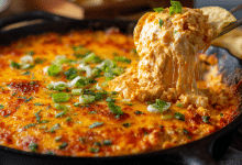 Easy Oven Buffalo Chicken Dip