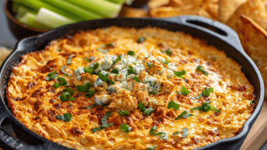 Easy Weeknight Buffalo Chicken Dip
