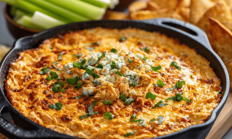 Easy Weeknight Buffalo Chicken Dip