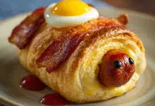 Egg and Sausage Pigs in a Blanket