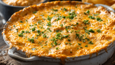 Extra Cheesy Buffalo Chicken Dip Recipe