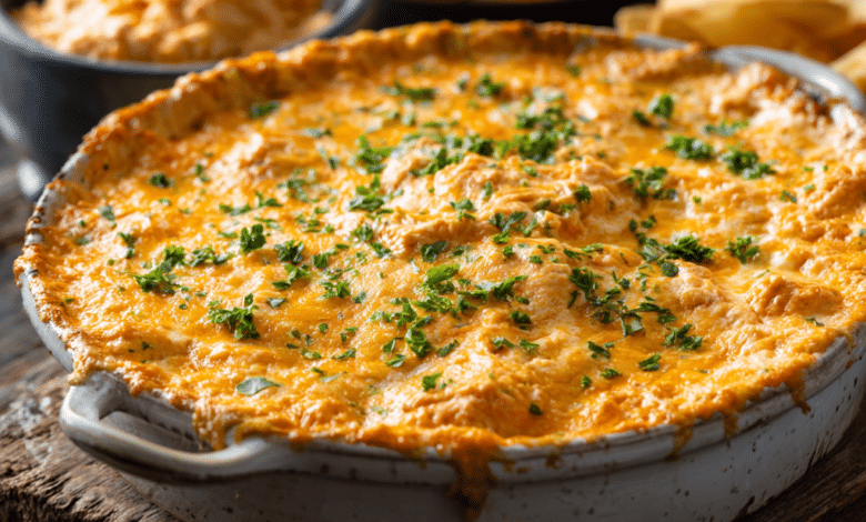 Extra Cheesy Buffalo Chicken Dip Recipe
