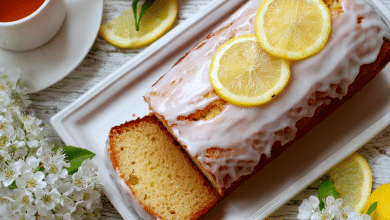 Glazed Lemon Loaf Cake for Spring Brunch