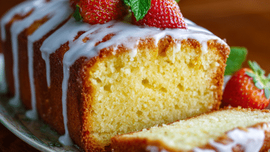 Lemon Cream Cheese Pound Cake