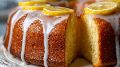 Soft & Moist Lemon Yogurt Cake