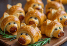 Mini Crescent Pigs in a Blanket