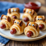 Mini Hot Dog Pigs in a Blanket