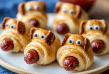 Mini Hot Dog Pigs in a Blanket
