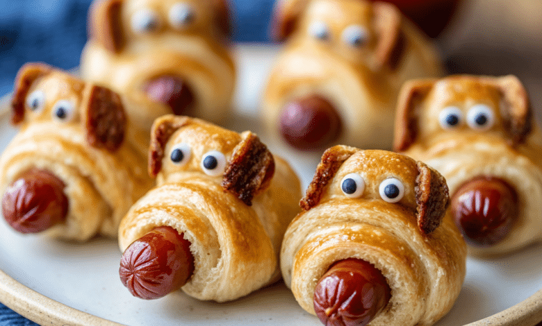 Mini Hot Dog Pigs in a Blanket
