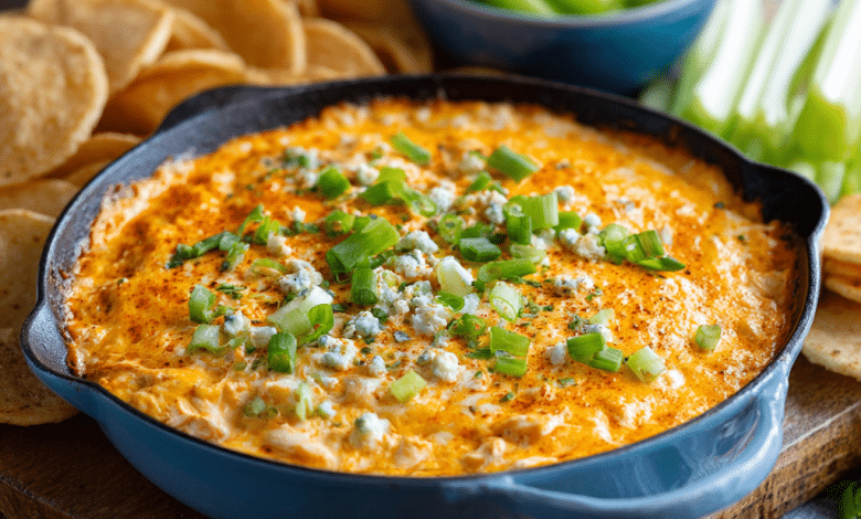 No-Fuss Buffalo Chicken Dip
