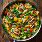One-Pan Chicken Pasta Primavera