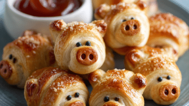 Party Mini Pigs in a Blanket