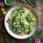 Pasta Primavera with Asparagus and Peas