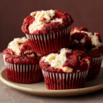 Red Velvet Cream Cheese Muffins