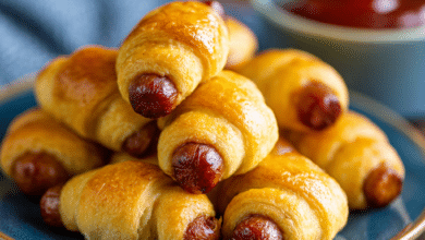 Simple 3-Ingredient Pigs in a Blanket