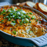 Simple Buffalo Chicken Dip with Rotisserie Chicken