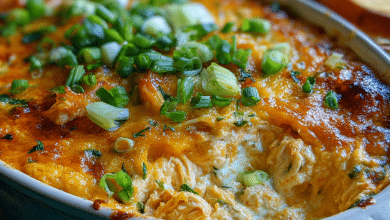 Simple Buffalo Chicken Dip with Rotisserie Chicken