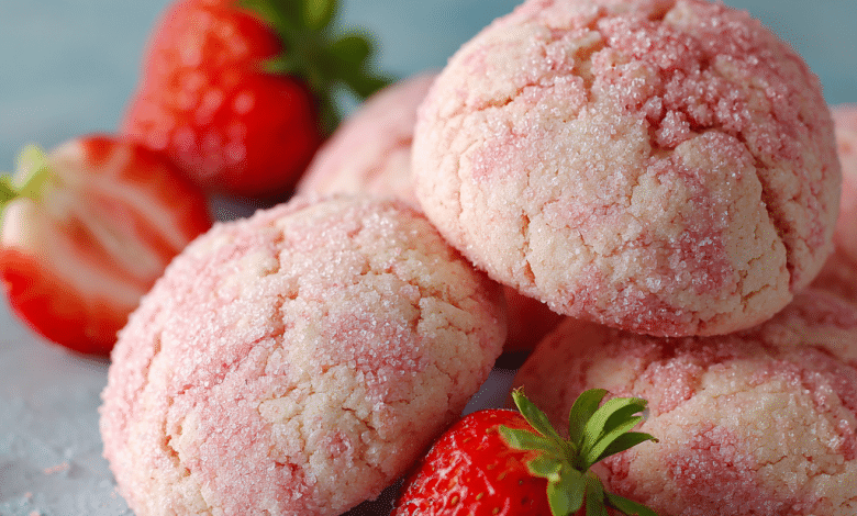 Soft Strawberry Sugar Cookies – A Sweet Pink Hug from My Kitchen