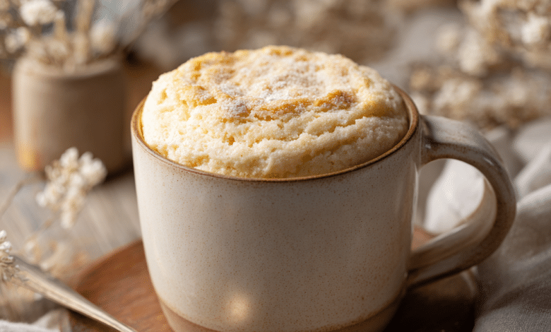 Simple Vanilla Mug Cake for Beginners