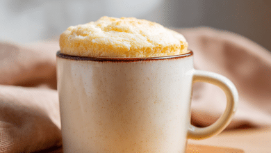 Easy Vanilla Mug Cake Without Butter