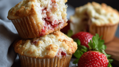 Strawberry Cream Cheese Muffins