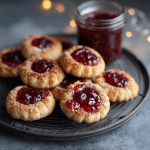 Strawberry Jam Thumbprint Cookies (A Sweet Little Memory From My Cretan Kitchen)