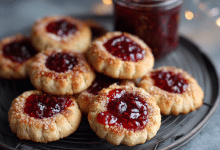 Strawberry Jam Thumbprint Cookies (A Sweet Little Memory From My Cretan Kitchen)