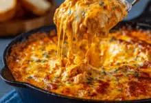 Super Gooey Buffalo Chicken Dip