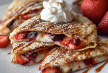 Sweet Berry Breakfast Quesadillas – A Cozy Morning Treat Full of Love
