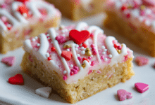 Valentine Sugar Cookie Breakfast Bars – A Sweet Morning Love Story