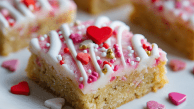 Valentine Sugar Cookie Breakfast Bars – A Sweet Morning Love Story