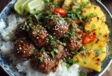 30-Minute Hawaiian Meatball Dinner
