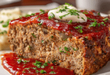 Classic Ground Beef Meatloaf