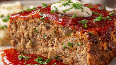 Classic Ground Beef Meatloaf