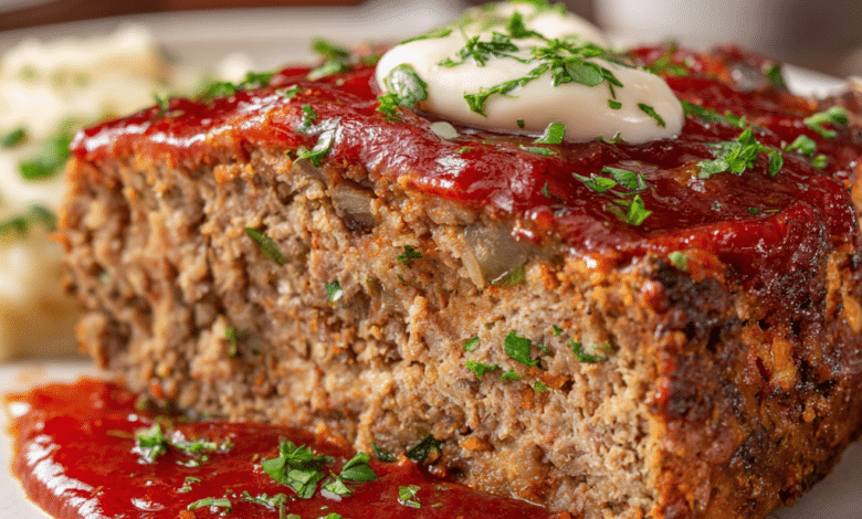 Classic Ground Beef Meatloaf