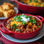 Comforting Beef Chili Bake