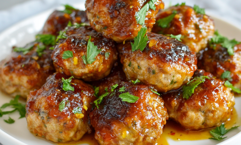 Family-Friendly Hawaiian Turkey Meatballs
