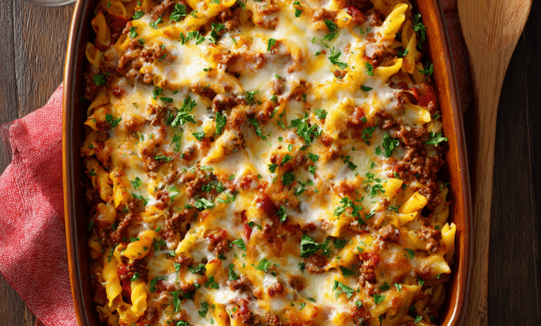 Family-Style Beef Pasta Bake – The Dish That Brings Everyone to the Table