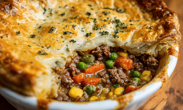 Ground Beef Pot Pie