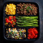 Ground Beef and Veggie Meal Prep