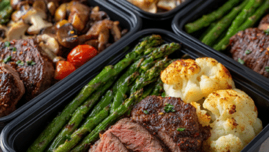 Low-Carb Beef Meal Prep